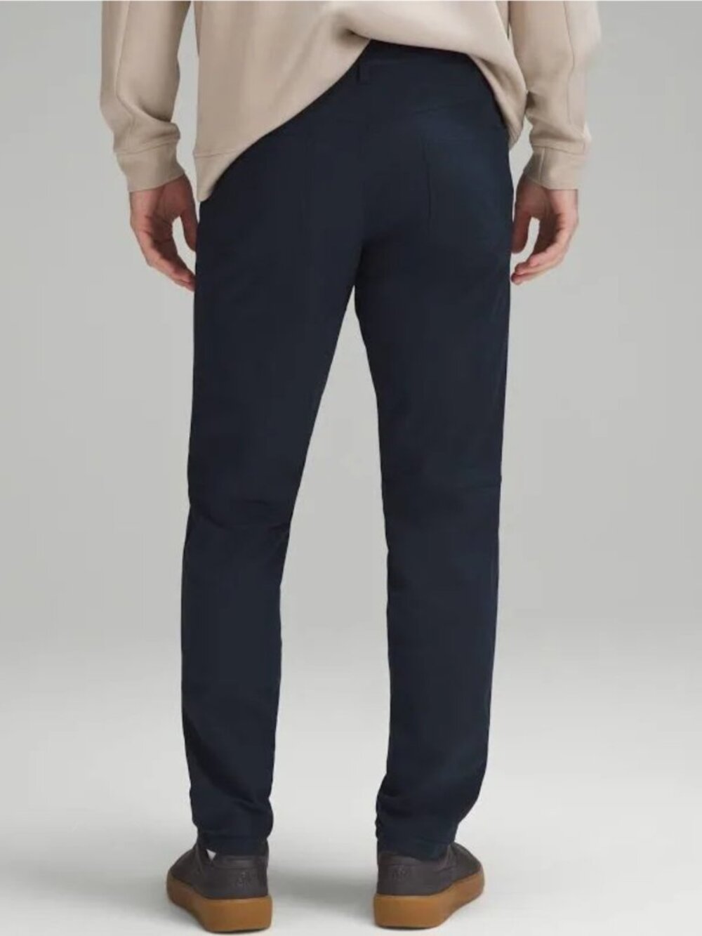Lululemon ABC Classic-Fit 5 Pocket Pant 32 Warpstreme 32×31.5 Navy EUC - Picture 2 of 16